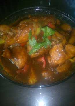 Ayam kentang kecap gurih