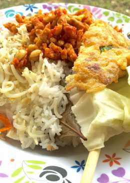 Nasi Liwet Teri Medan