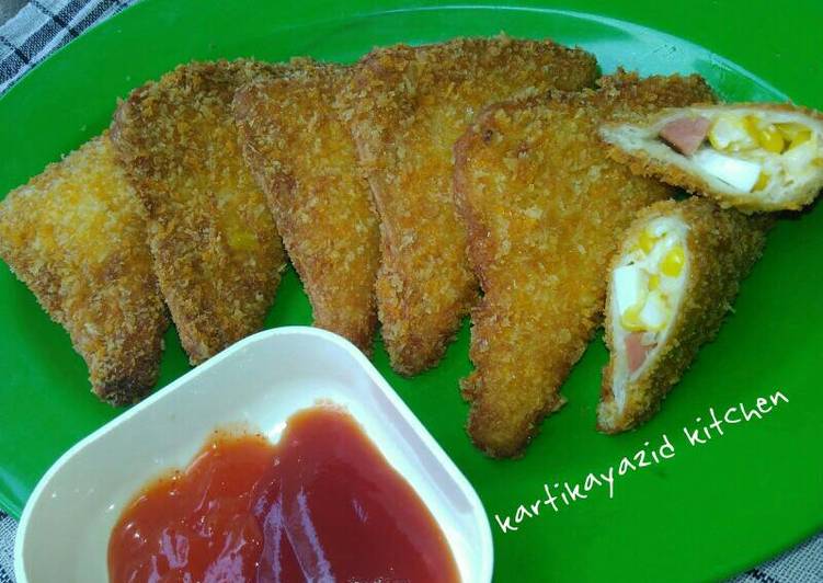 resep makanan Risol Mayo Roti Tawar