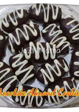 Chocolate Almond Cookies #kuekering
