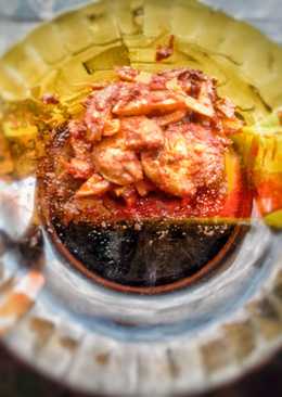 Jengkol balado potatos