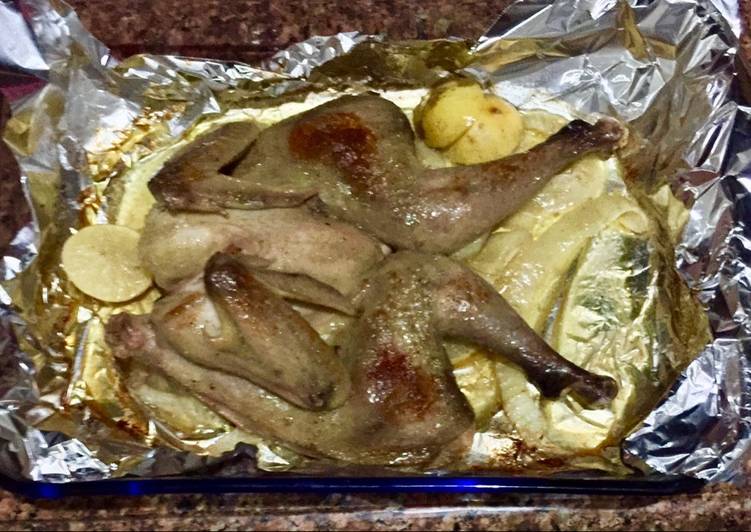 Butterflied Roast Chicken