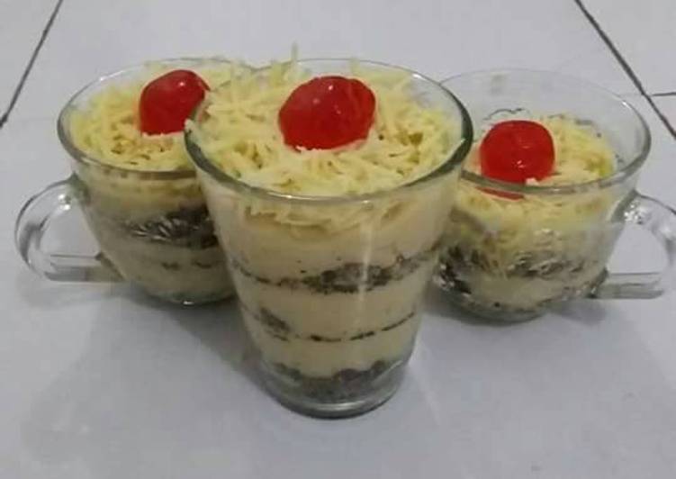 resep makanan Chese cake lumer