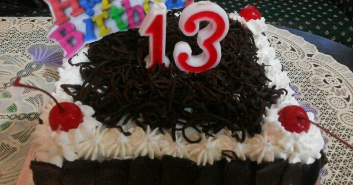 Resep Blackforest Resep Blackforest