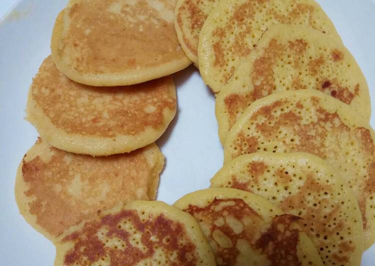 Resep Pancake Sederhana Dengan dan Tanpa Susu Kiriman dari Rie