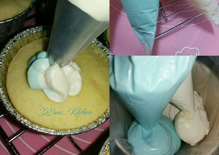 Resep Butter cream coklat putih Dari dewiekitchen