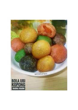 Bola Ubi Kopong Warna Warni