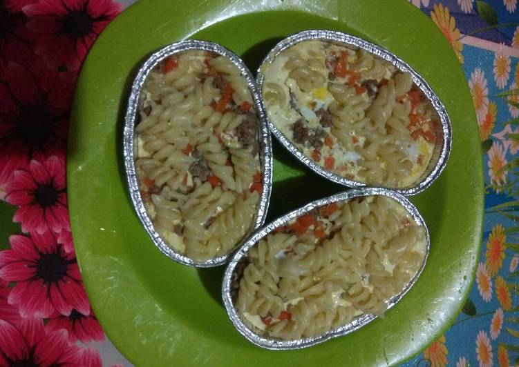 resep masakan Macaroni schotel tanpa keju