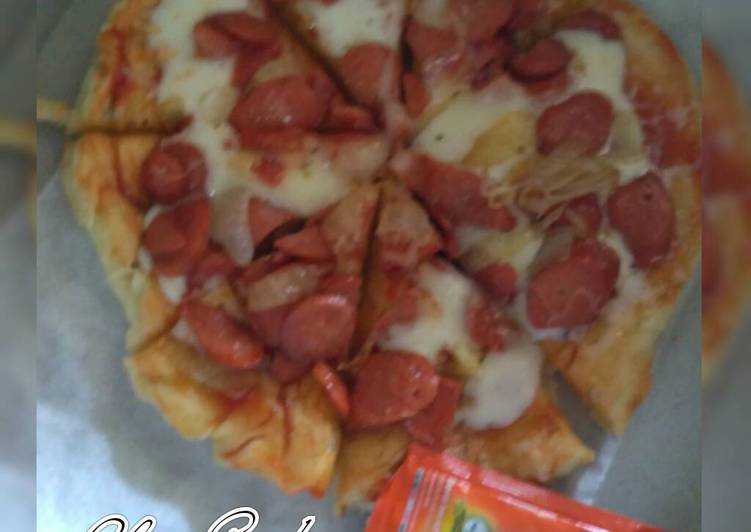 gambar untuk resep makanan Pizza teflon