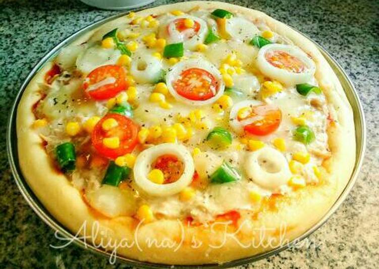 gambar untuk resep Pizza Tuna Melt