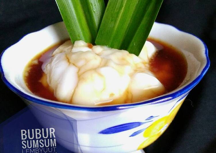 cara membuat Bubur SumSum lembuuuut