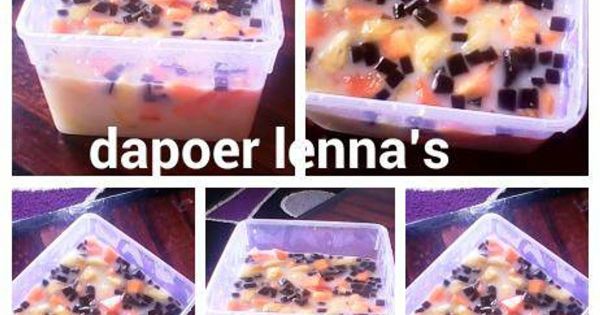 Resep Sop buah ala dapoer lenna's