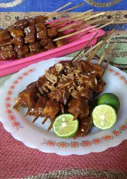 Sate tempe saus kentang #pekanInspirasi