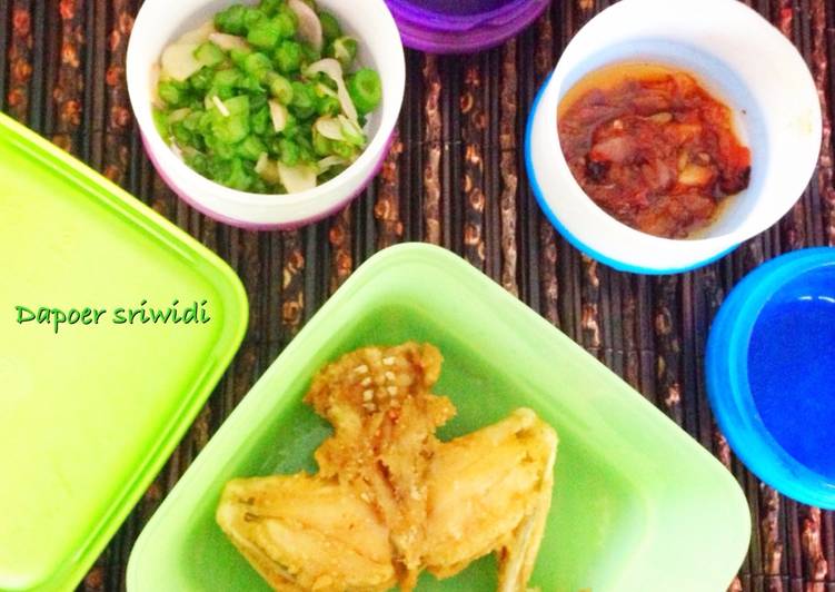 Resep Kodok goreng sambal tomat (menu batita) oleh Dapoer 