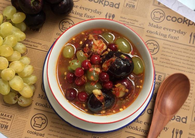 Rujak Asinan Wild Berry recipe main photo