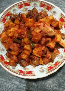Sambal goreng kentang hati