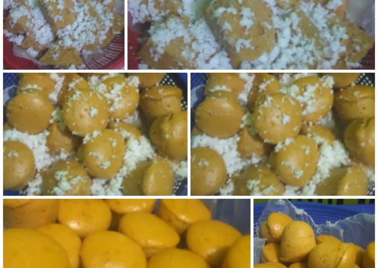 resep makanan Apem tape mumbul gula merah