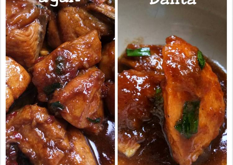 resep masakan Ayam kecap jahe anak ayah