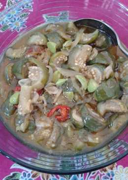 Oseng terong bulat (campur petai udang papai)