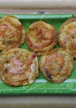 Telur udang, bekal sekolah
