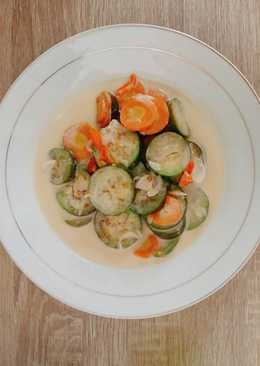 Terong wortel berendam santan