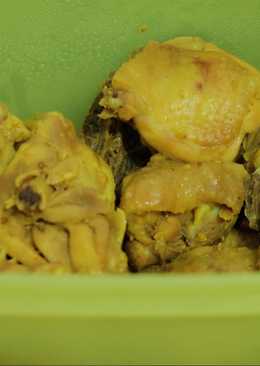 Ayam ukep bumbu sederhana