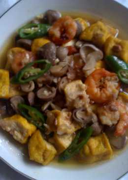 Tahu Udang Masak Tauco