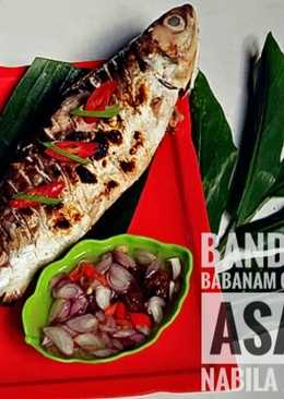 Bandeng Bakar Praktis cocolan Asam bawang