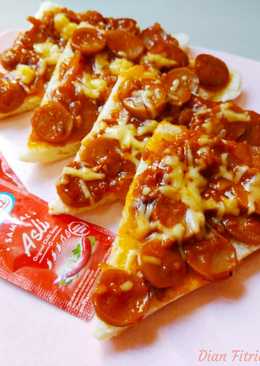 Pizza Roti Tawar Simple