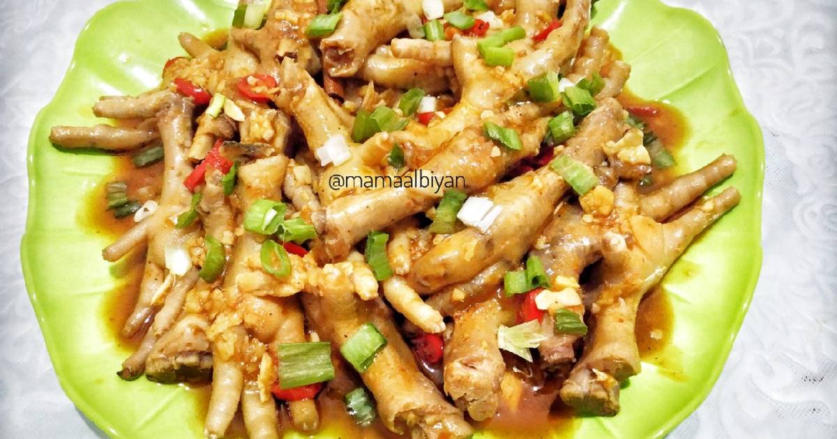 131 resep  ceker  ayam dimsum  enak dan sederhana Cookpad