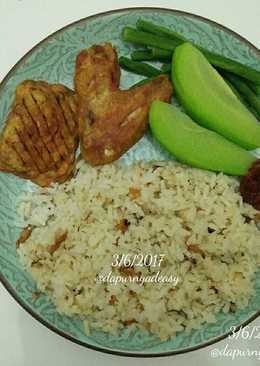 Nasi Liwet Ricecooker Sederhana