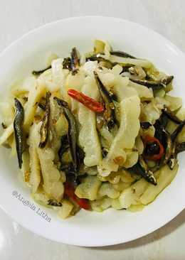 Tumis pare & ikan teri