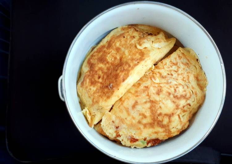 gambar untuk resep makanan Omelet Sosis Keju