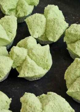 Bolu Kukus Pandan Mekar