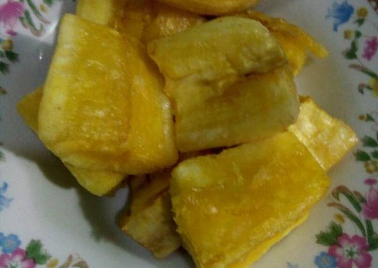 Resep Singkong goreng Dari Rahayu endang