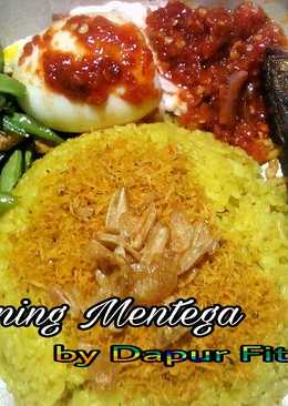 Nasi kuning Mentega