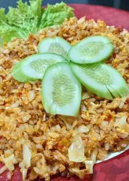 Nasi Goreng Shirataki ikan tongkol pedas DEBM