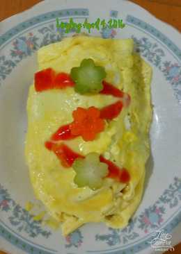 Omurice (Nasi telor dadar)