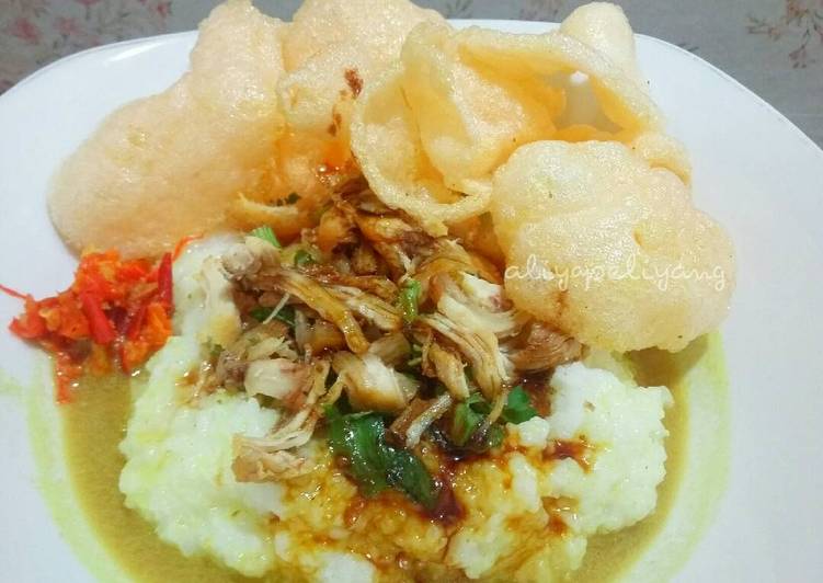 gambar untuk resep makanan Bubur Ayam Praktis