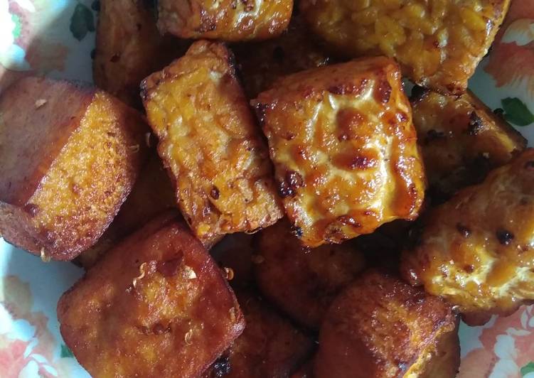 resep Tempe dan tahu bacem