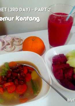 GM Diet (Day 3) - Part2- semur kentang mix