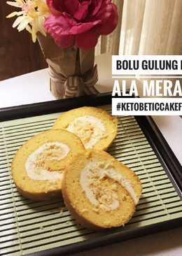 Bolu Gulung Keju ala Meranti #ketobeticcake