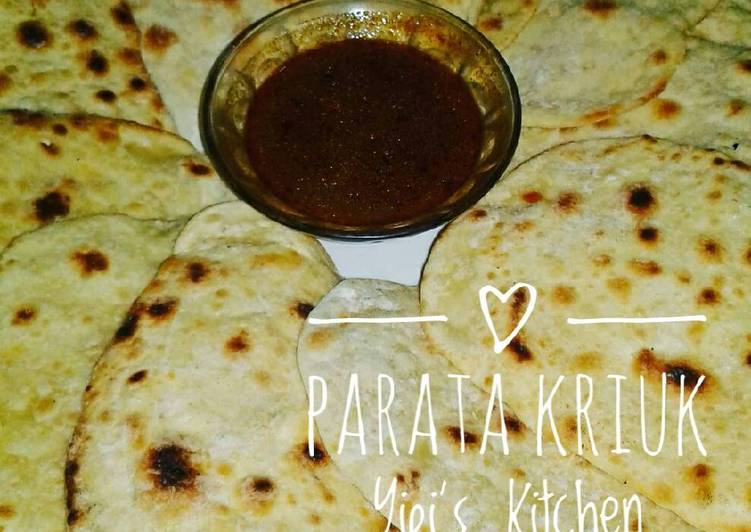 resep lengkap untuk Parata kriuk