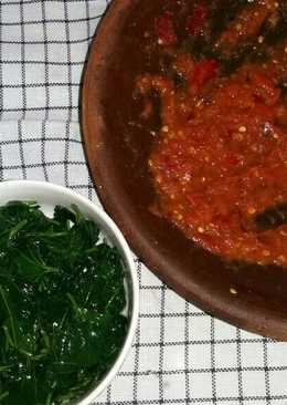 Sambel daun ketela