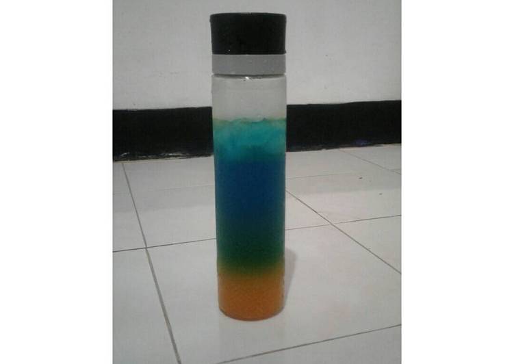 resep masakan Blue Ocean Ice (ala Nina)