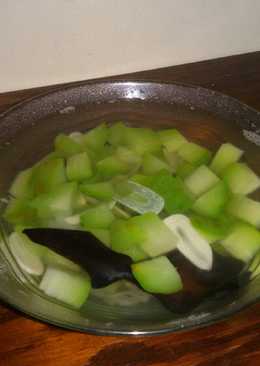 Sayur bening labu siam baby *day 14*