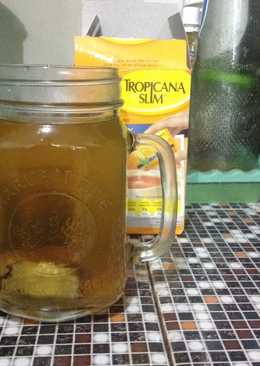 Teh Jahe Lemon (Minuman Hangat)