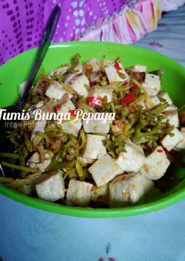 11. Tumis Bunga Pepaya