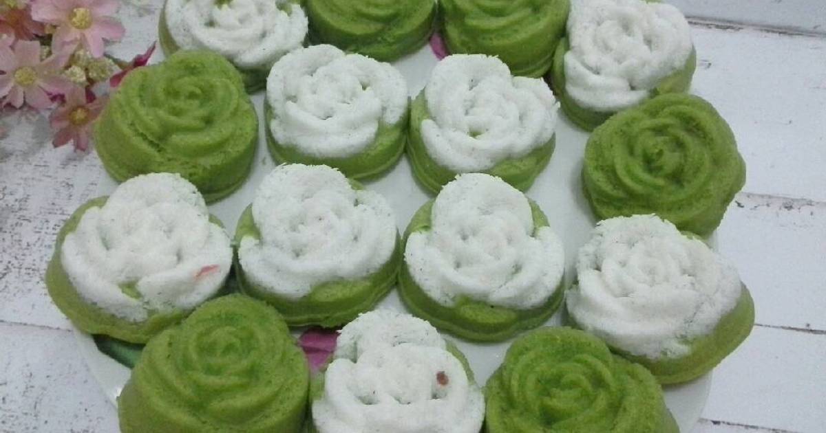 Resep Putu Ayu Mawar Pandan Suji