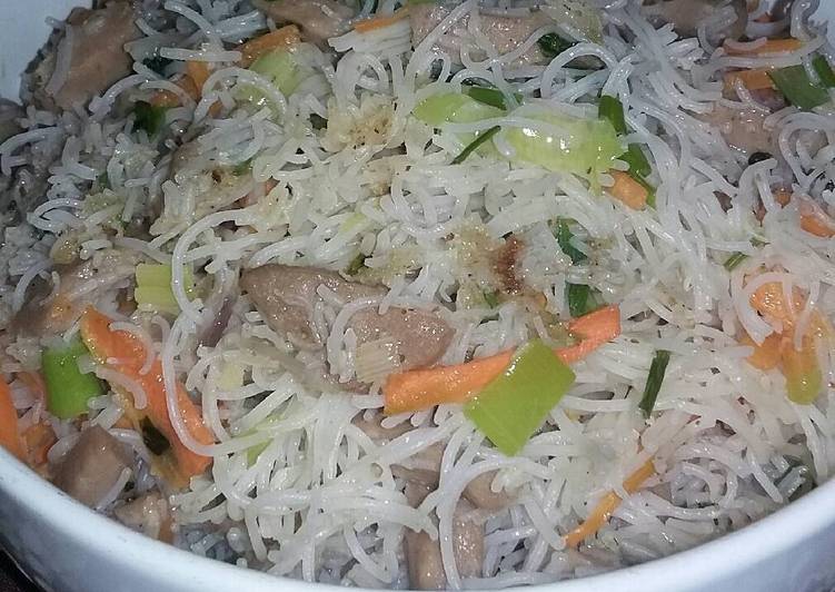 gambar untuk resep Bihun goreng untuk isian lumpia